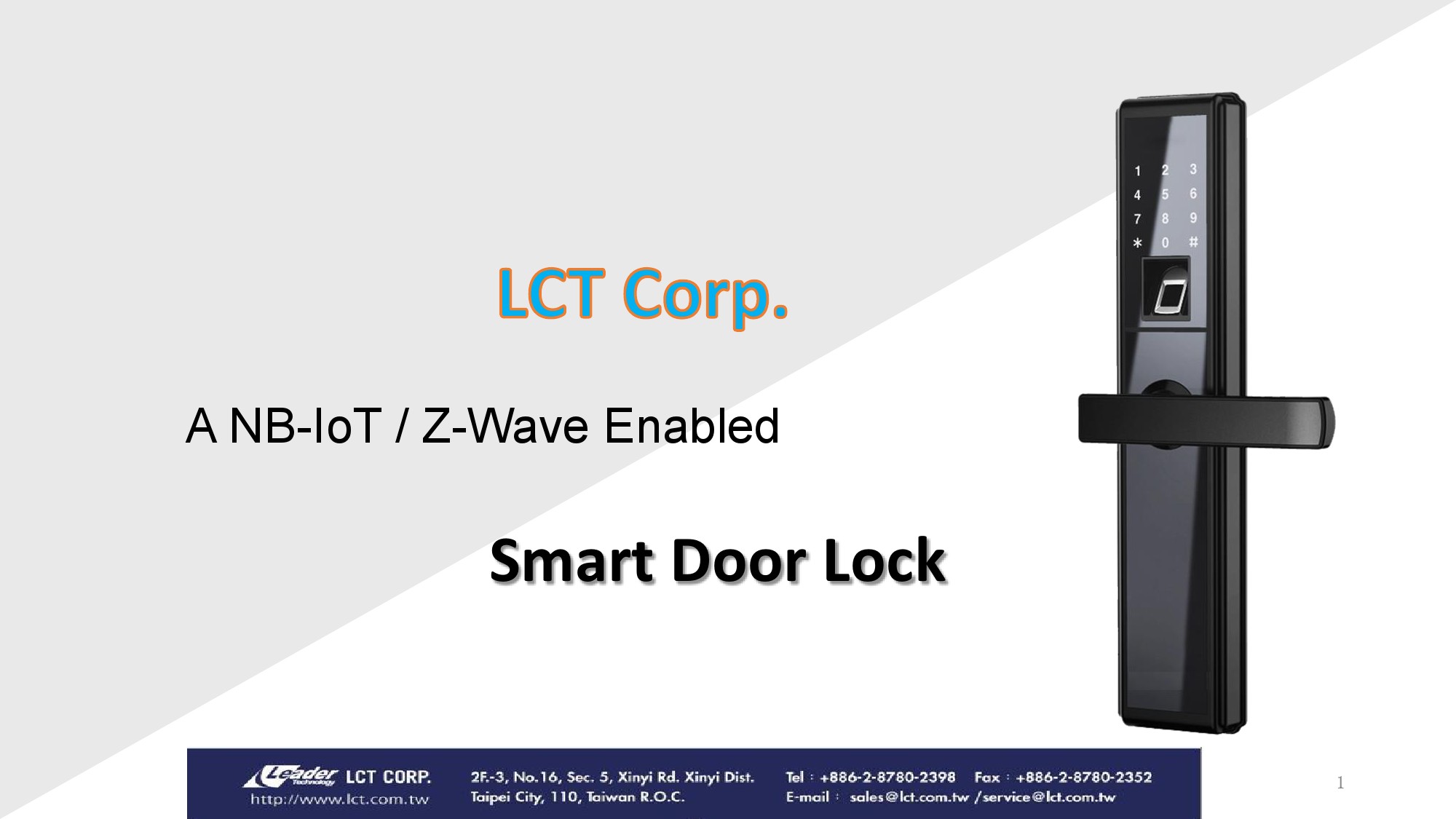 LCT Smart Lock Product